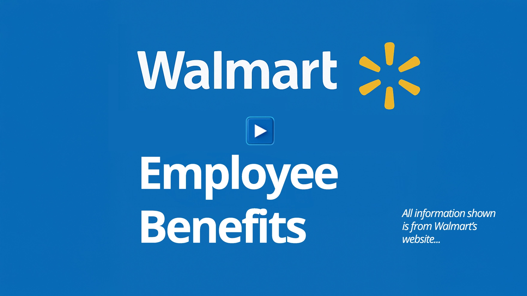Walmart Health & Benefit Plans